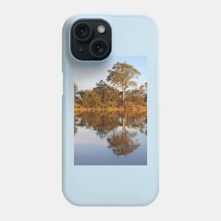 Late Afternoon Reflections on the River Murray Phone Case