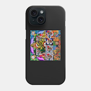 Portuguese folk art Phone Case