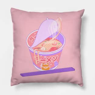 Corgi Cup Noodles Pillow