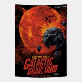 Galactic Graveyard (distressed) Tapestry