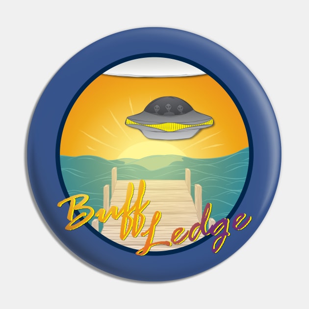 The Buff Ledge Incident Pin by Our Strange Skies