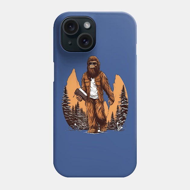 Dope Sasquatch in Nature Phone Case by Grassroots Green