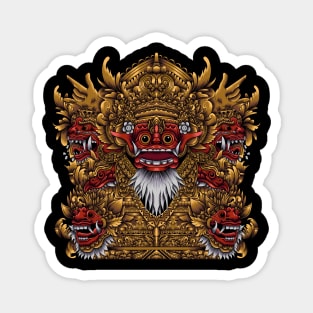 Temple of Barong Magnet