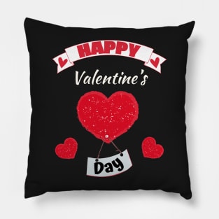 Happy Valentines Day Pillow