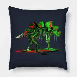 Drip Dry Stegosaurus Pillow