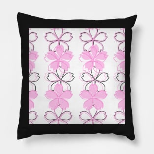 Cherry Blossom Pattern Pillow