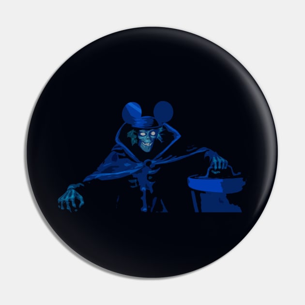 Hatbox Ghost Mouse Ears Pin by FandomTrading