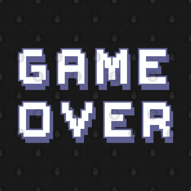 Game Over - cool gaming sticker by LR_Collections