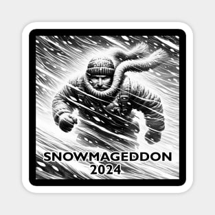 Snowmageddon 2024 Magnet