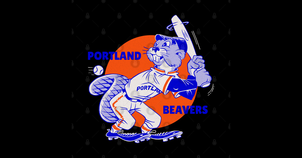 Defunct Portland Beavers Baseball 1903 Portland Oregon Sticker