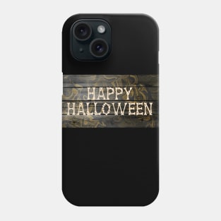 Happy Halloween Bones Abstract Art Phone Case