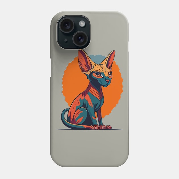 Cute Sphinx Cat Phone Case by SpriteGuy95