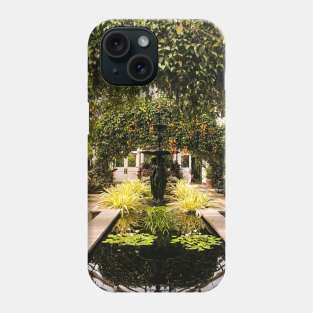 New York Botanical Garden Fountain Phone Case