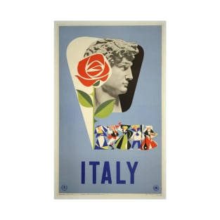 Italian vintage travel poster T-Shirt