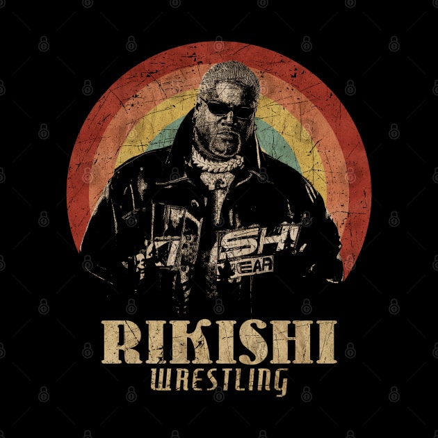 Retro Sunset Rikishi Wrestling by Next And Stop