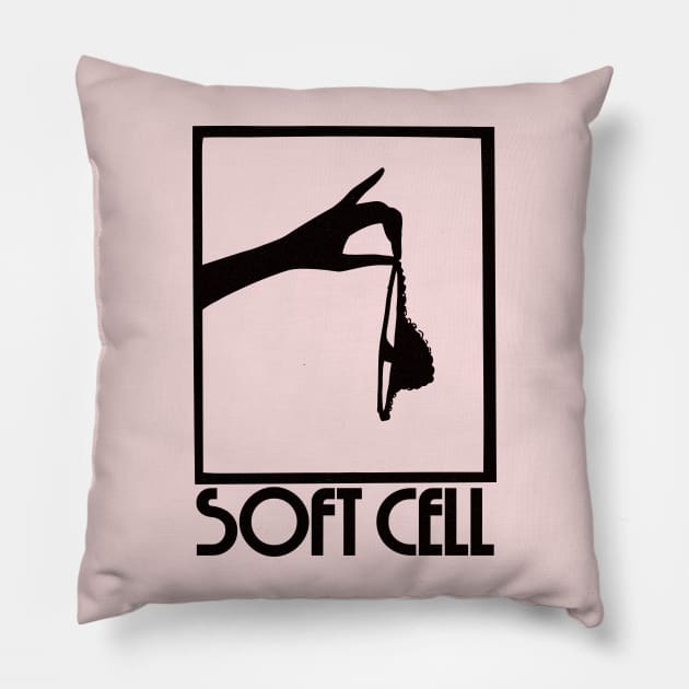 Soft Cell \/\/\ Aesthetic 80s Fan Art Pillow by unknown_pleasures