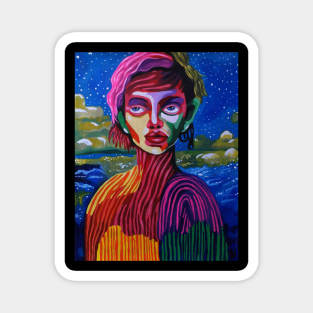 Sea Portrait Magnet