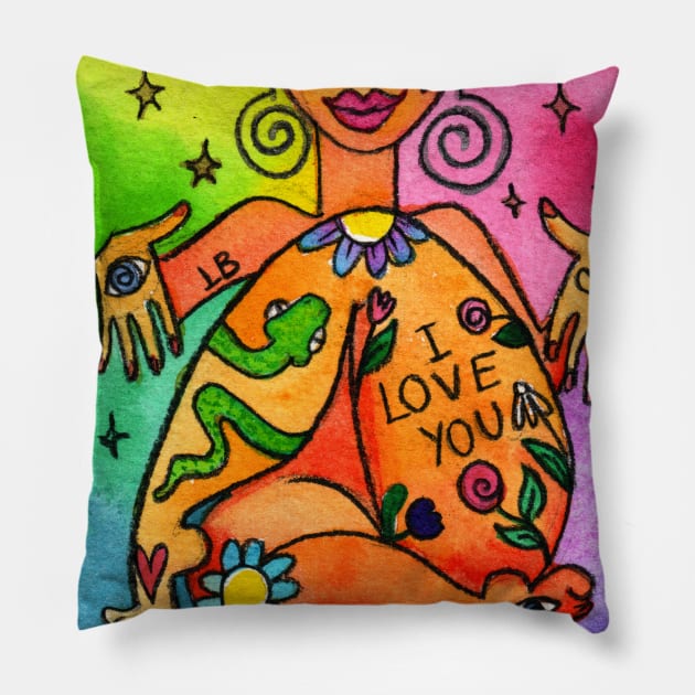 Love your Thighs Pillow by The Pistils