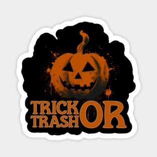 Trick-or-trash Magnet