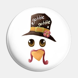 Gobble (Thanksgiving) Pin