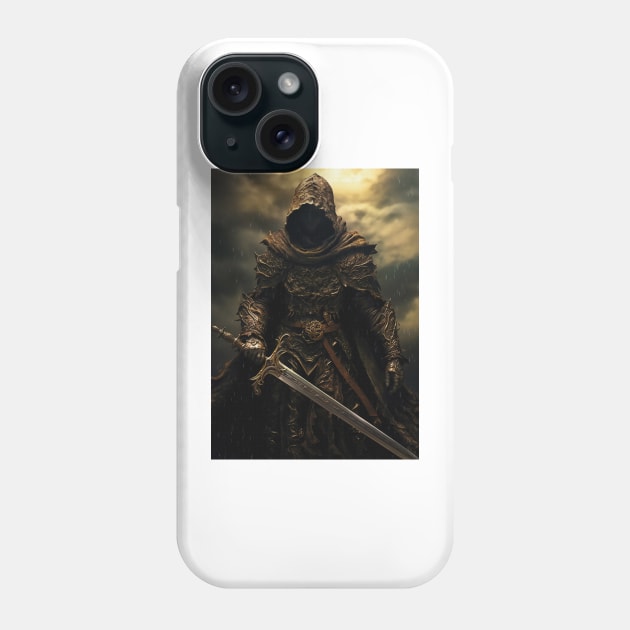 Dark Fantasy Assassin Knight Phone Case by CollSram