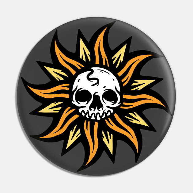 skull sun Pin by lipsofjolie