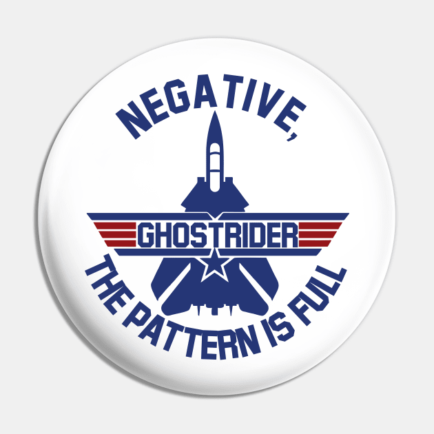 Top Gun Ghostrider Pin by Twister