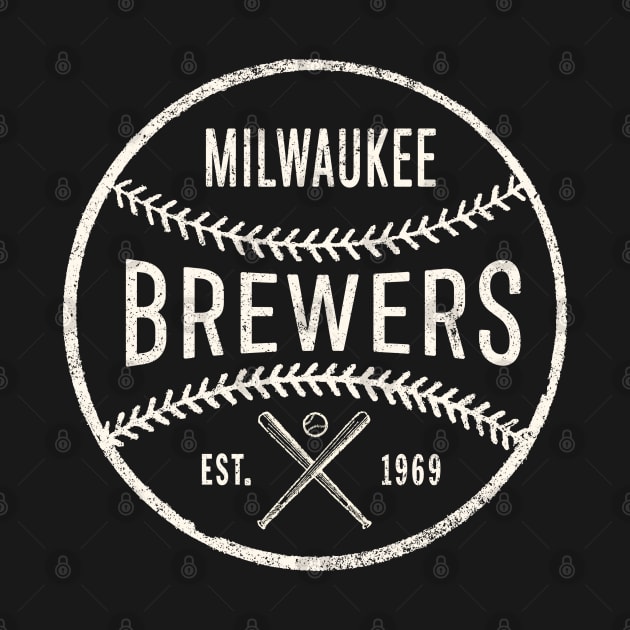 Vintage Milwaukee Brewers by Buck Tee Originals by Buck Tee