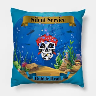 Bubble Head, Silent Service Pillow