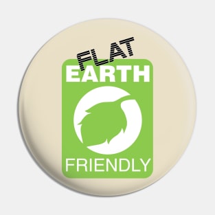 Flat Earth Friendly, autohoax firmament, FE #autohoax Pin