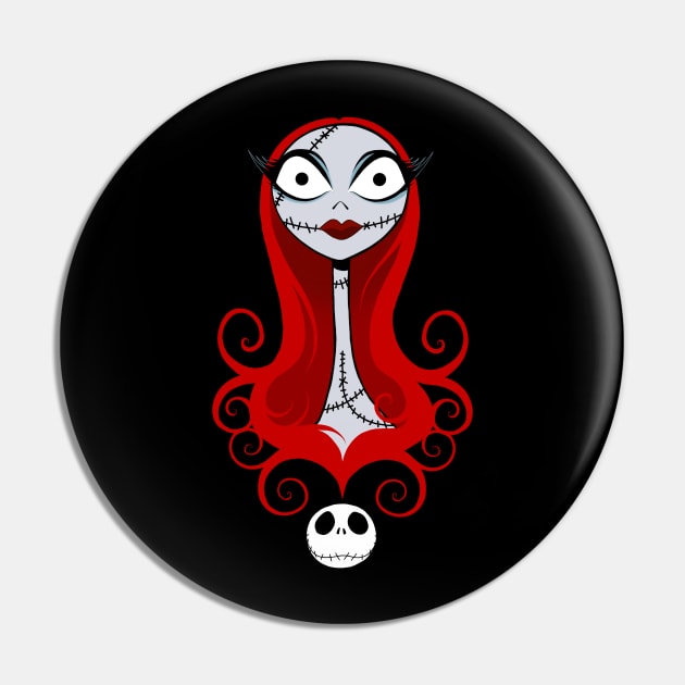 Rag Doll in Love Pin by hauntedmanor