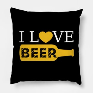 I Love Beer Pillow