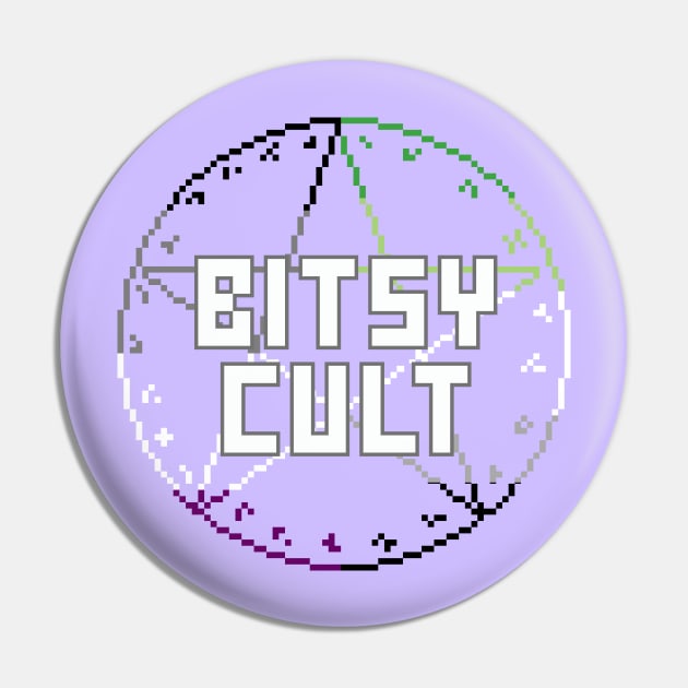 Ace/Aro Bitsy Cult Pin by le_onionboi