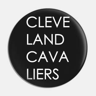 Cleveland Cavaliers in Style Pin