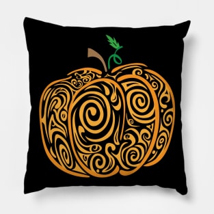 Doodle Pumpkin Pillow