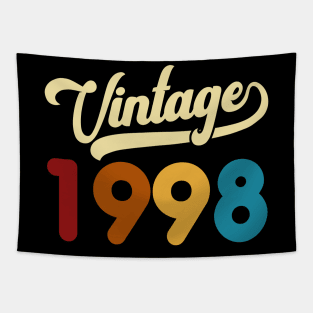 1998 Vintage Gift 22nd Birthday Retro Style Tapestry