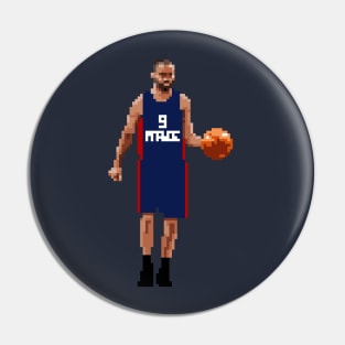 Tony Parker Pixel Dribble Pin