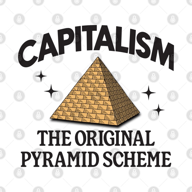 Capitalism Is The Original Pyramid Scheme by Football from the Left