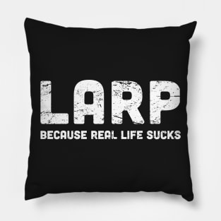 Funny LARP Quote Pillow