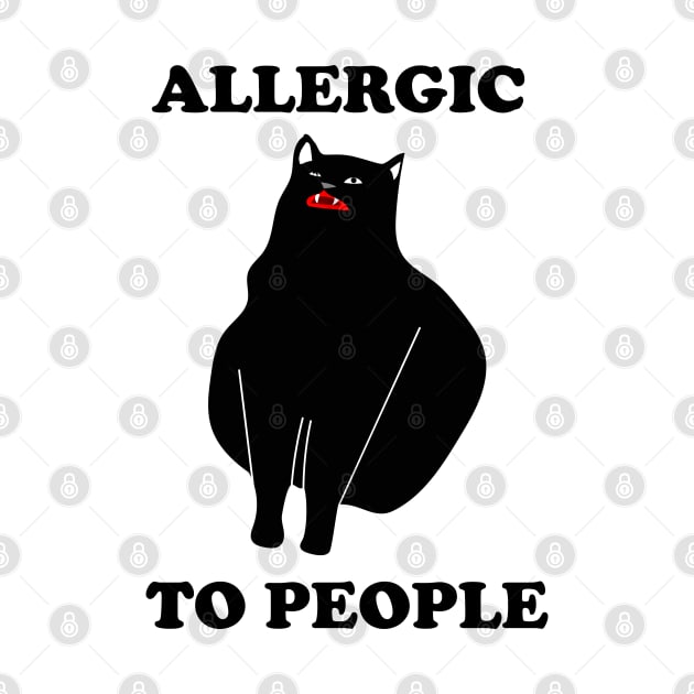 Allergic to people by Schioto