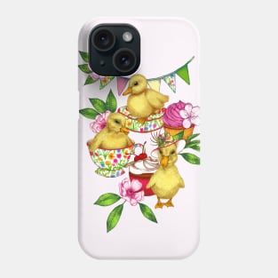 Posh Ducklings' Spring Picnic Phone Case