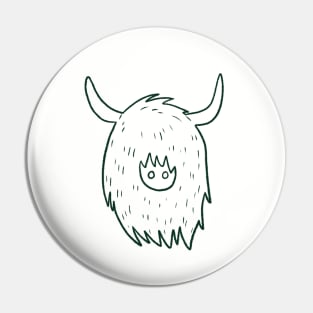 Scottish Hairy Coo Pin