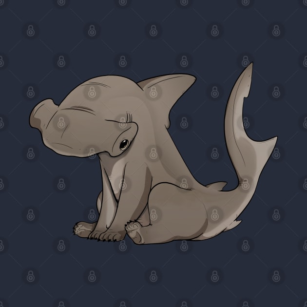 Hammerhead Sharkpup by nekoama