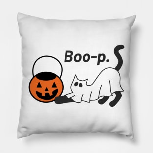 Boo-p Ghost Cat Pillow