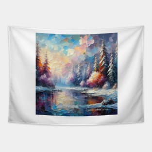 Icy Winter Tapestry