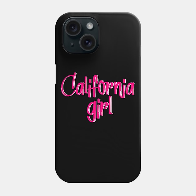 California girl Phone Case by EriEri