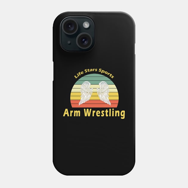 Sport Arm Wrestling Phone Case by My Artsam