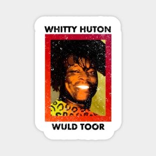 whitty hutton wuld toor distressed Magnet