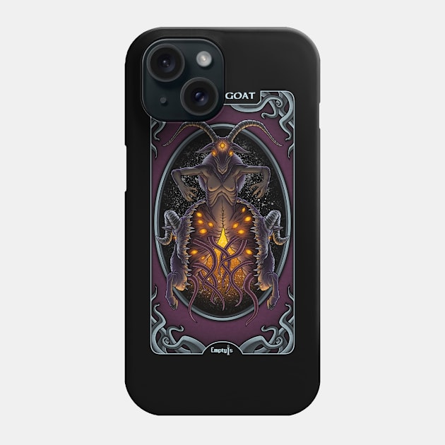 Lovecraft Tarot The Chariot Phone Case by EmptyIs