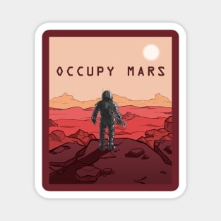 Occupy Mars - Be a Astronaut Magnet